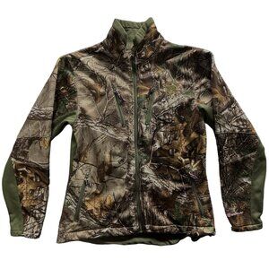 Arctic Shield Jacket Womens Med Green Camo Lined Realtree Edge Heat Echo Light